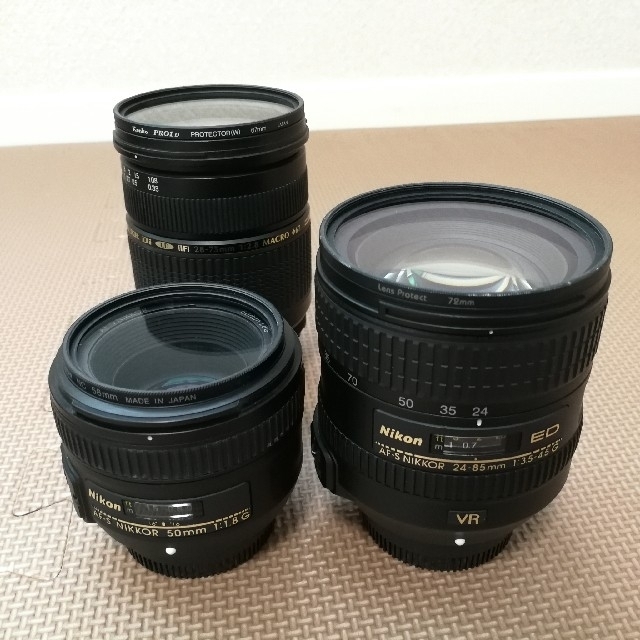 Nikon D750本体＋レンズ3本セットの通販 by あっきーら's shop｜ニコンならラクマ - NIKON 新品正規品