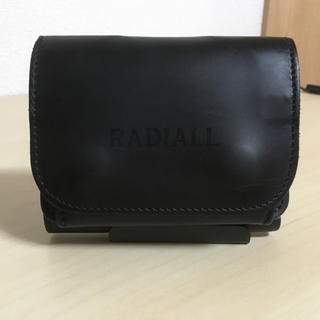 新品 RADIALL ラディアル 財布 本革 三つ折り財布 コンパクト ミニ財布