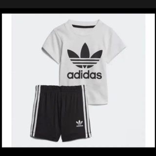 アディダス(adidas)の新品　アディダス tシャツ 半袖 短パン セットアップ キッズ 110(Tシャツ/カットソー)