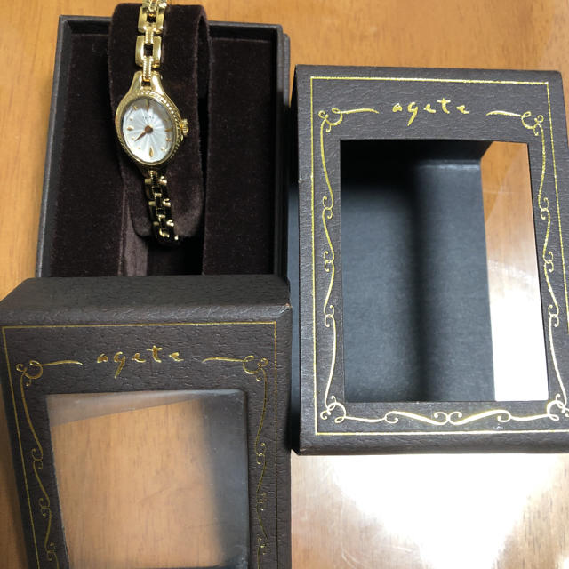 agete(アガット)のagete  アガット　腕時計 レディース レディースのファッション小物(腕時計)の商品写真