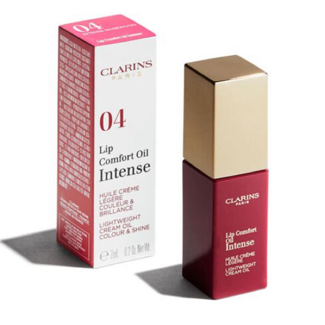 CLARINS(クラランス)のクラランス　コンフォートリップオイル　インテンス 04 コスメ/美容のベースメイク/化粧品(口紅)の商品写真