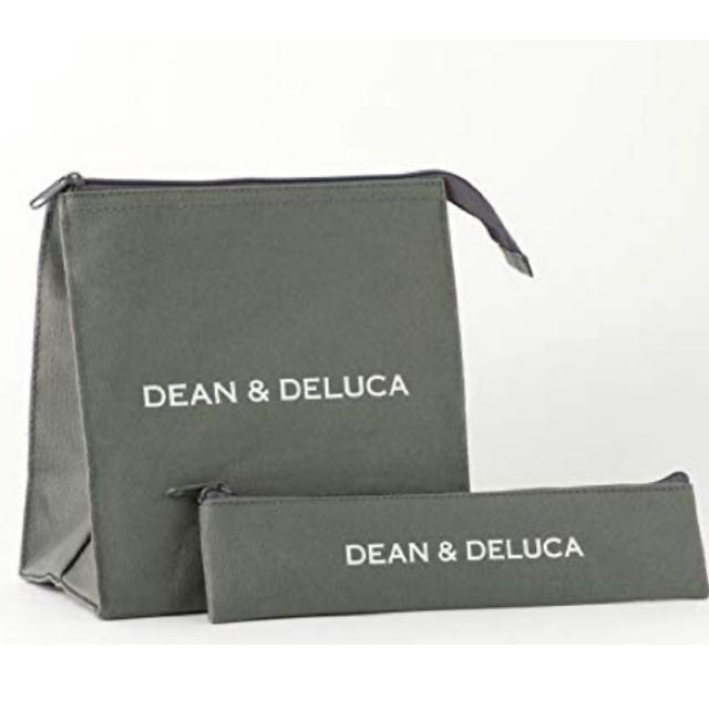 DEAN & DELUCA(ディーンアンドデルーカ)のディーン&デルーカ  ランチバッグ&カトラリーポーチセット 付録 レディースのファッション小物(ポーチ)の商品写真