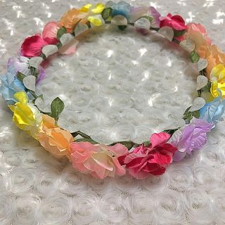 ウィゴー(WEGO)のwego 花かんむり(ヘアアクセサリー)