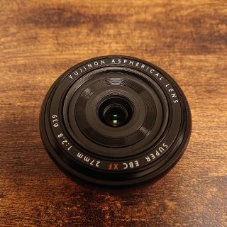 フジフイルム(富士フイルム)のFUJIFILM 富士フイルム フジノンレンズ XF27mm F2.8 ブラック(レンズ(単焦点))