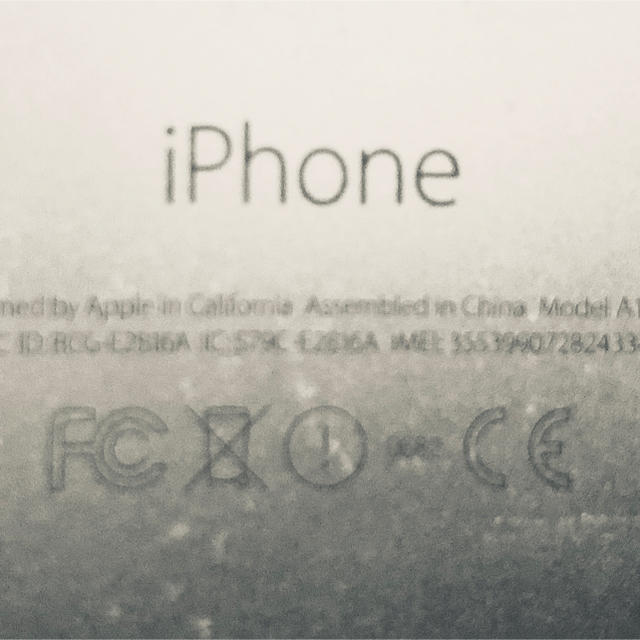 Apple(アップル)のiPhone6 スペースグレー【ジャンク】docomo 16GB スマホ/家電/カメラのスマートフォン/携帯電話(スマートフォン本体)の商品写真