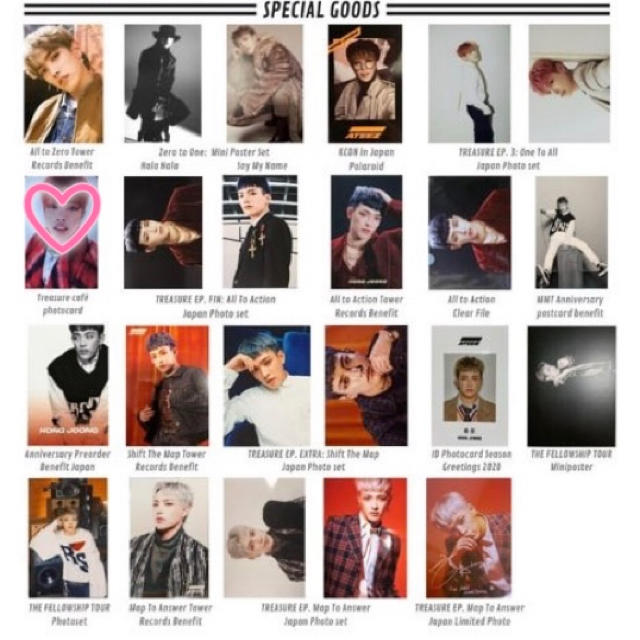 ATEEZ ホンジュン treasure cafe トレカ | hospitaldeyumbo.gov.co