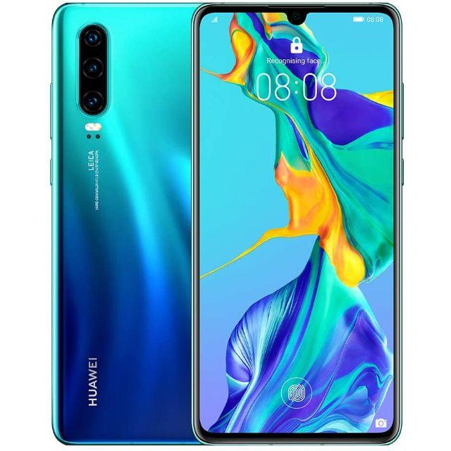 新品未開封】HUAWEI P30 SIMフリー オーロラブルー | feber.com