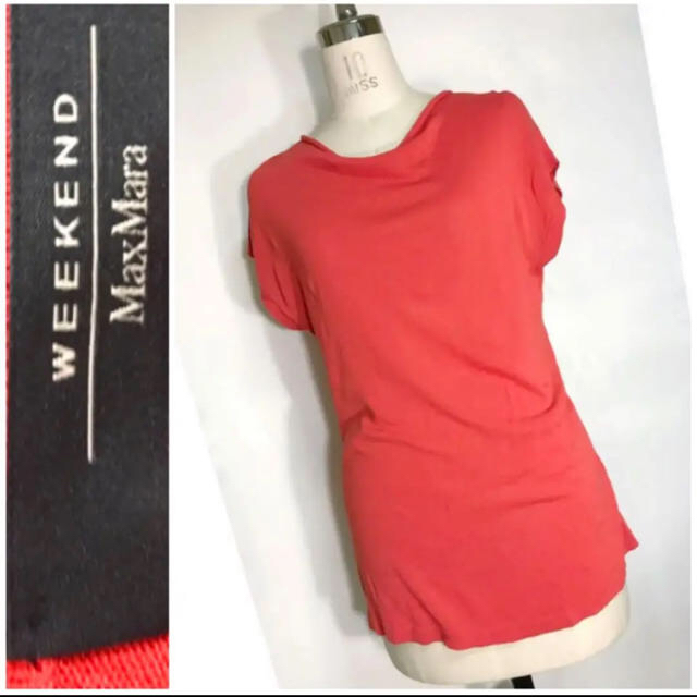 Max Mara(マックスマーラ)の美品☆WEEKEND MaxMara  ストレッチ効き素敵なトップス　サイズ L レディースのトップス(カットソー(半袖/袖なし))の商品写真