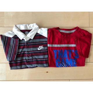 ナイキ(NIKE)のナイキ NIKE ポロシャツ & Tシャツ 2着セット 110cm(Tシャツ/カットソー)