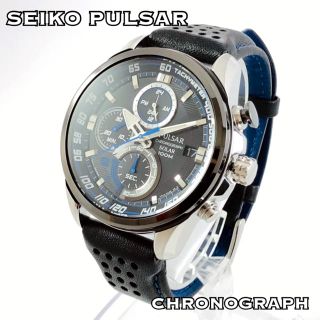 パルサー(PULSAR)の［海外モデル 逆輸入］SEIKO PULSAR クロノグラフ 腕時計(腕時計(アナログ))