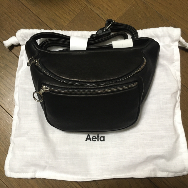 aeta アエタ ボディバッグ ショルダーバッグ Sサイズ ブラック