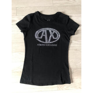 アルマーニエクスチェンジ(ARMANI EXCHANGE)のアルマーニ エクスチェンジ ロゴ Tシャツ ラインストーン(Tシャツ(半袖/袖なし))