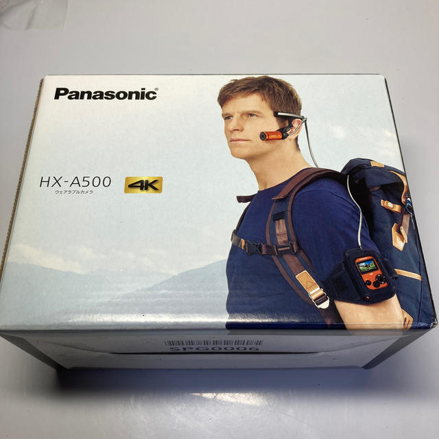 HX-A500 Panasonic ウェアラブルカメラ 4K