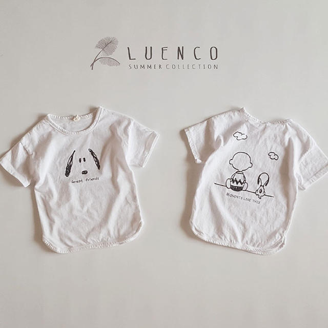 Luenco Tシャツ 韓国子供服 新品 Snoopy キッズの通販 By Harvest Moon ラクマ