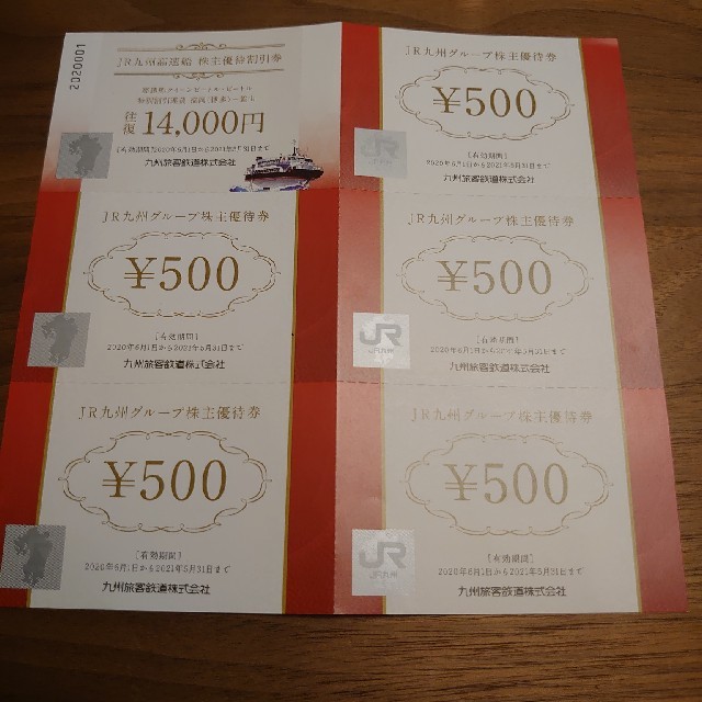 JR九州　株主優待券　 チケットの優待券/割引券(その他)の商品写真