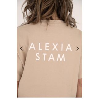 アリシアスタン(ALEXIA STAM)のrenさま　　Circle Logo Print Tee Mocha(Tシャツ/カットソー(半袖/袖なし))