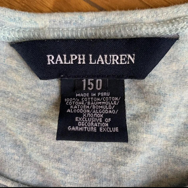 Ralph Lauren(ラルフローレン)のRalph Lauren ガールズTシャツ  150㎝ キッズ/ベビー/マタニティのキッズ服女の子用(90cm~)(Tシャツ/カットソー)の商品写真