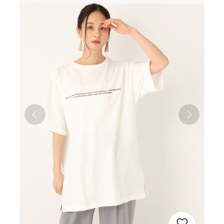 グローバルワーク(GLOBAL WORK)の☆moon様専用☆ ロゴプリントチュニック(Tシャツ(半袖/袖なし))