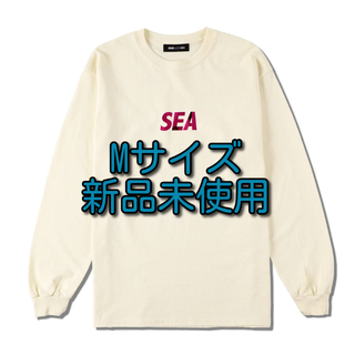 WIND AND SEA L/S T-SHIRT アイボリー Mサイズ(Tシャツ/カットソー(七分/長袖))