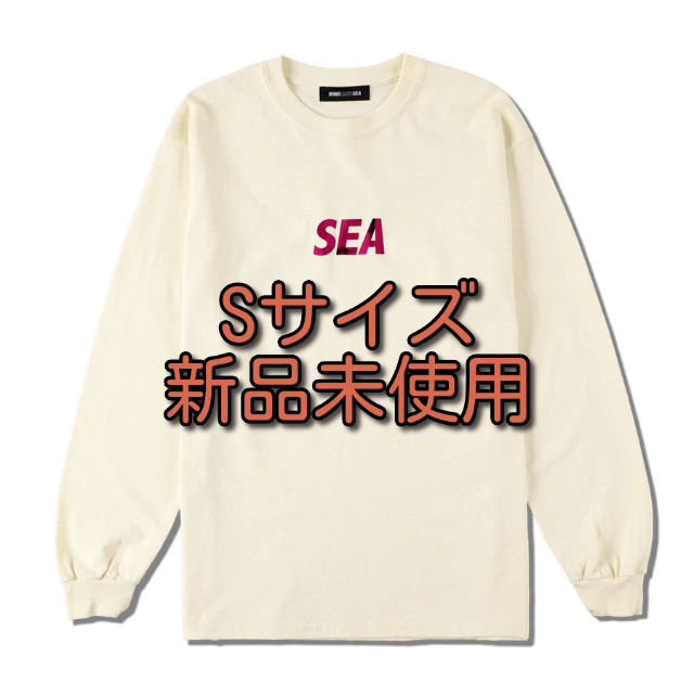 WIND AND SEA L/S T-SHIRT アイボリー Sサイズ