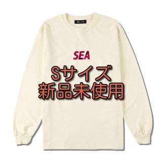 WIND AND SEA L/S T-SHIRT アイボリー Sサイズ(Tシャツ/カットソー(七分/長袖))