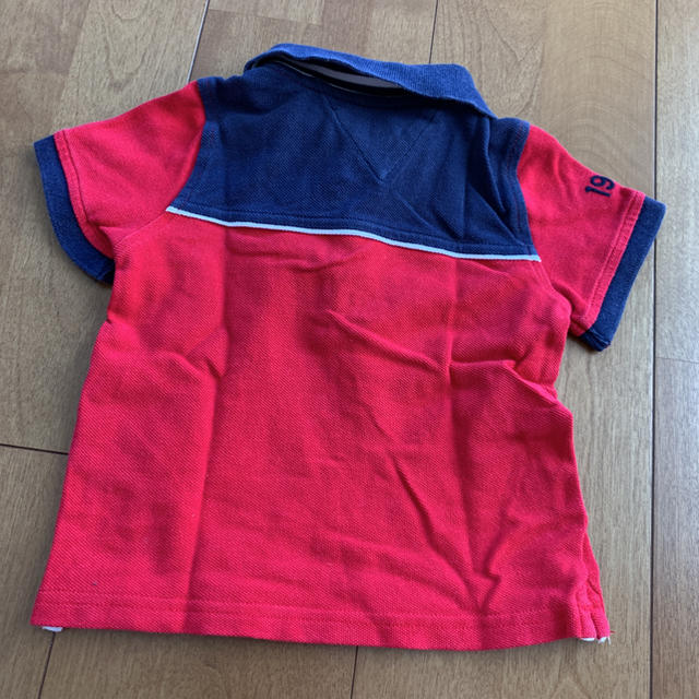 TOMMY HILFIGER(トミーヒルフィガー)のトミーヒルフィガー　ポロシャツ　80 キッズ/ベビー/マタニティのベビー服(~85cm)(Ｔシャツ)の商品写真