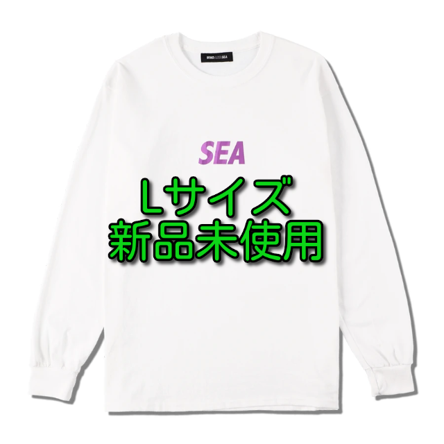 WIND AND SEA L/S T-SHIRT ホワイト Lサイズ メンズのトップス(Tシャツ/カットソー(七分/長袖))の商品写真