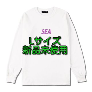 WIND AND SEA L/S T-SHIRT ホワイト Lサイズ(Tシャツ/カットソー(七分/長袖))