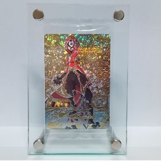 ドラゴンボール(ドラゴンボール)の未開封品　パラレル暗黒仮面王　ディスプレイスタンド付き  SH4-SEC2(シングルカード)