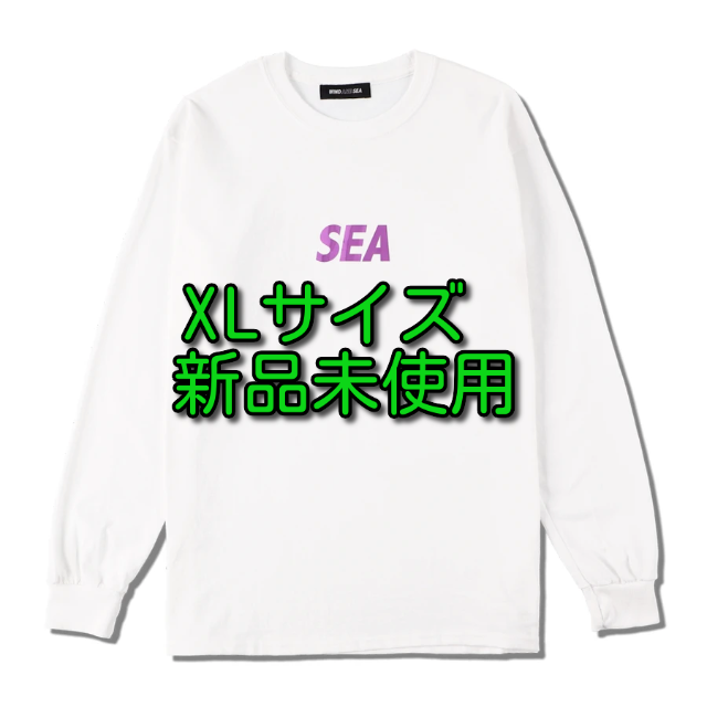 WIND AND SEA L/S T-SHIRT ホワイト XLサイズ