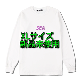 WIND AND SEA L/S T-SHIRT ホワイト XLサイズ(Tシャツ/カットソー(七分/長袖))