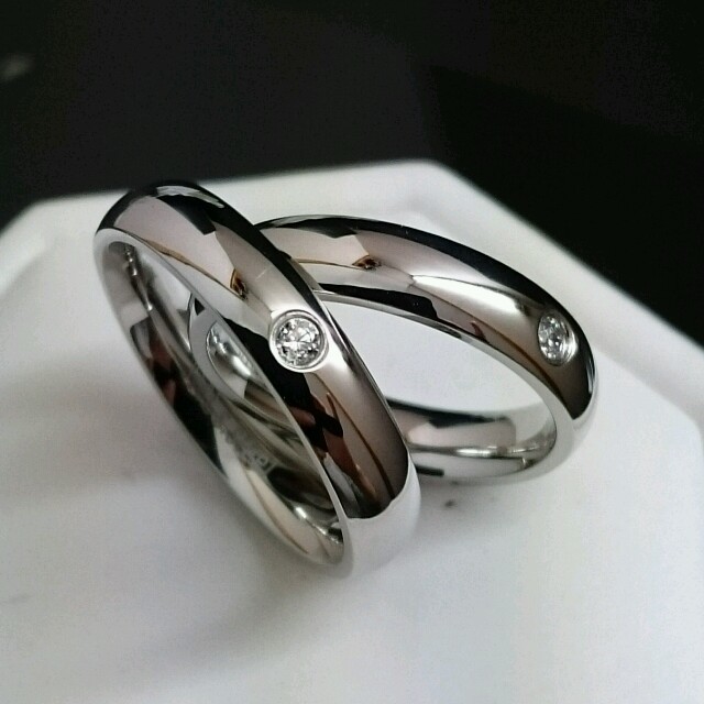 激安❗新品☆限界価格ジルコニア甲丸リング メンズのアクセサリー(リング(指輪))の商品写真