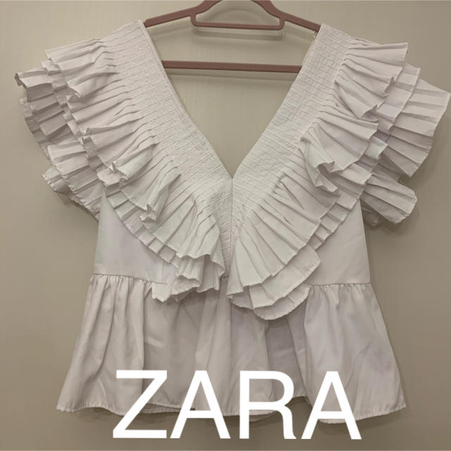 ZARA(ザラ)のZARA トップス レディースのトップス(シャツ/ブラウス(半袖/袖なし))の商品写真