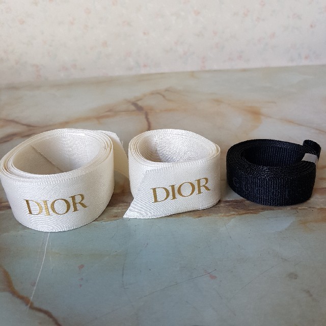 Dior(ディオール)のDIOR GUCCI ディオール グッチ リボン  インテリア/住まい/日用品のオフィス用品(ラッピング/包装)の商品写真