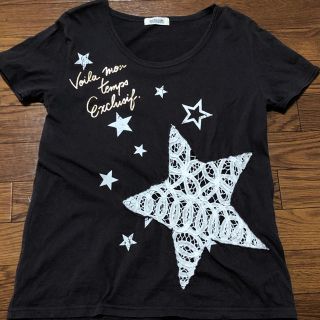 ダブルネーム(DOUBLE NAME)のDOUBLE NAME 星Tシャツ(Tシャツ(半袖/袖なし))