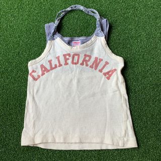 デニムダンガリー(DENIM DUNGAREE)の【週末値下げ】☆デニム&ダンガリー☆レイヤードノースリーブ8090(Tシャツ/カットソー)