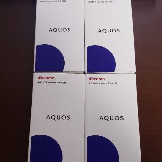 (新品未開封)ドコモ AQUOS sense3 SH-02M 4台セット(スマートフォン本体)