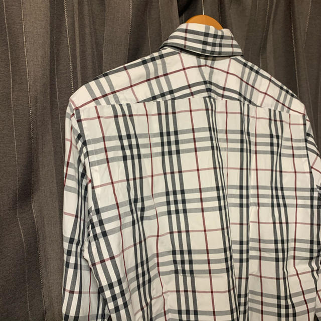 BURBERRY BLACK LABEL(バーバリーブラックレーベル)のBURBERRY BLACK LABEL ノバチェック 長袖シャツ サイズ2 メンズのトップス(シャツ)の商品写真