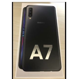 ギャラクシー(Galaxy)のSIMフリー端末♥️GALAXY  A7 新品未開封 64GB(スマートフォン本体)