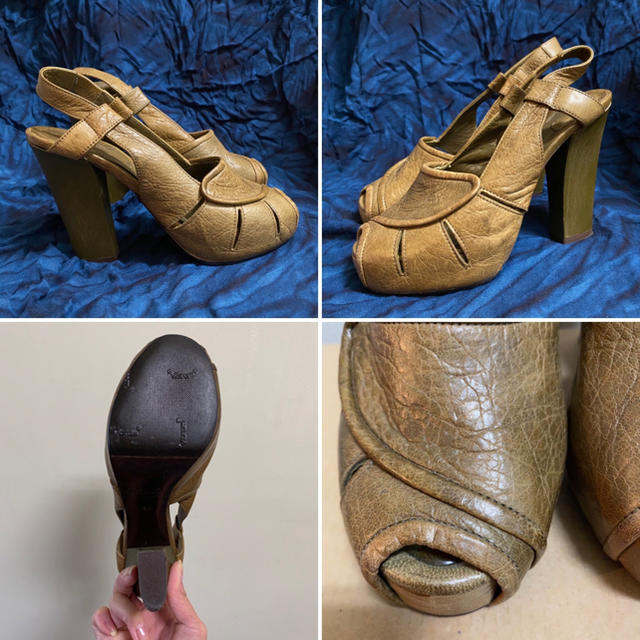 Chloe(クロエ)の【Chloe・クロエ／送料込・即購入可】イタリア製モードハイヒールサンダル／36 レディースの靴/シューズ(サンダル)の商品写真