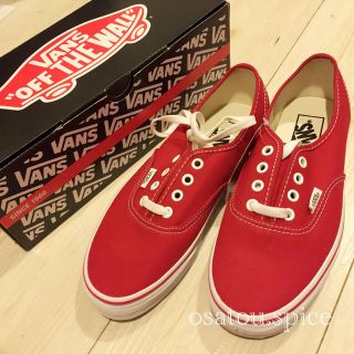 ビームス(BEAMS)のVANSオーセンティック24.5(スニーカー)