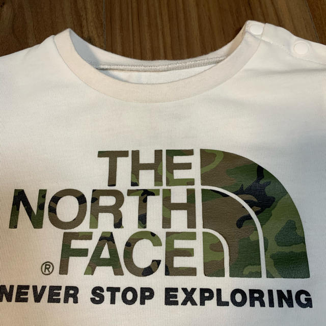 THE NORTH FACE(ザノースフェイス)のノースフェイス　キッズ　Tシャツ　80 キッズ/ベビー/マタニティのベビー服(~85cm)(Ｔシャツ)の商品写真