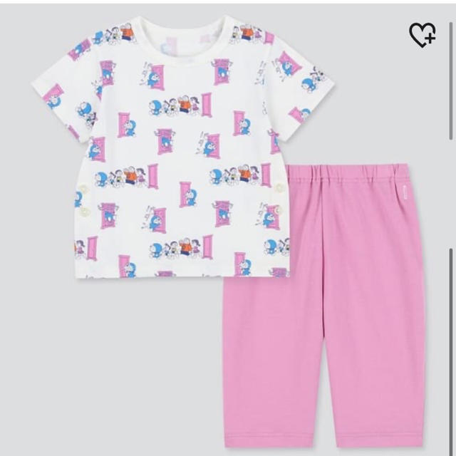 UNIQLO(ユニクロ)のユニクロ　ドラえもん　パジャマ キッズ/ベビー/マタニティのキッズ服男の子用(90cm~)(パジャマ)の商品写真