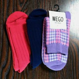 ウィゴー(WEGO)のwego ショートソックス 靴下(ソックス)