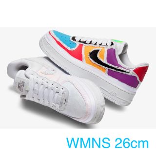 ナイキ(NIKE)のNIKE WMNS AIR FORCE 1 '07 LX 26cm REVEAL(スニーカー)