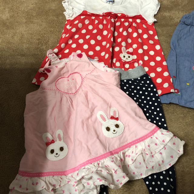 mikihouse(ミキハウス)のミキハウス　90 キッズ/ベビー/マタニティのキッズ服女の子用(90cm~)(ワンピース)の商品写真