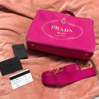 プラダ(PRADA)のお盆までお値下げ中！大人気プラダ カナパ★ピンク(トートバッグ)