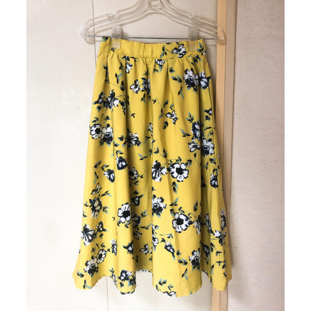 ViS(ヴィス)の ViS 花柄スカート レディースのスカート(ひざ丈スカート)の商品写真