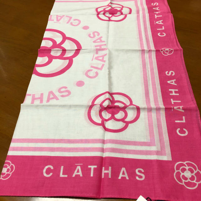 CLATHAS(クレイサス)のクレイサス  スカーフ　新品タグ付き＊未使用 レディースのファッション小物(バンダナ/スカーフ)の商品写真