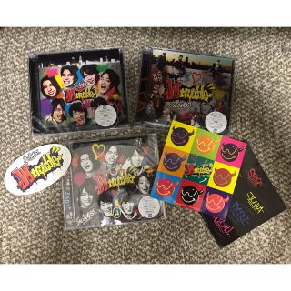 ジャニーズウエスト(ジャニーズWEST)のジャニーズWEST wtrouble 3形態セット ステッカー付(ポップス/ロック(邦楽))